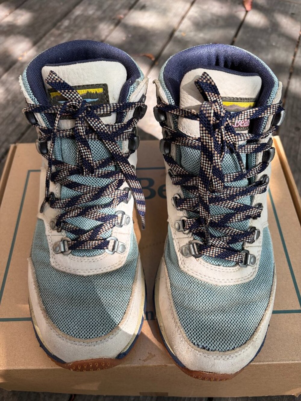 L.L. Bean Mountain Classic Waterproof Hiking Boots W Size 8